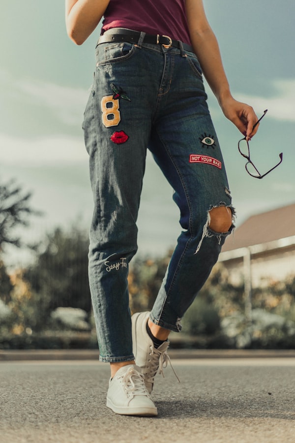 Quần Jeans Nữ Ống Rộng